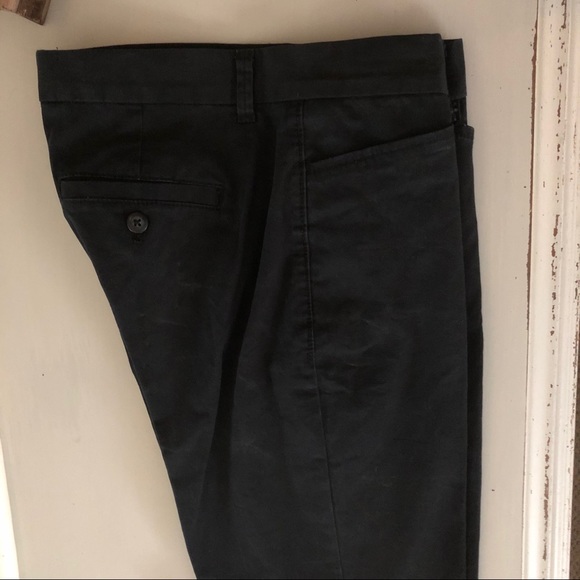 GAP black khaki pant - Picture 2 of 7